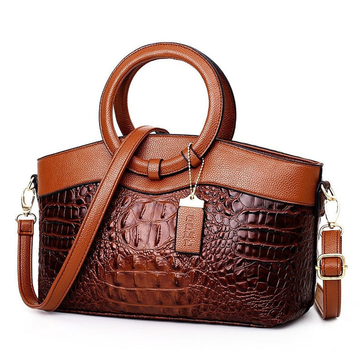 Sienna Classic Crocodile Pattern Handbag 1