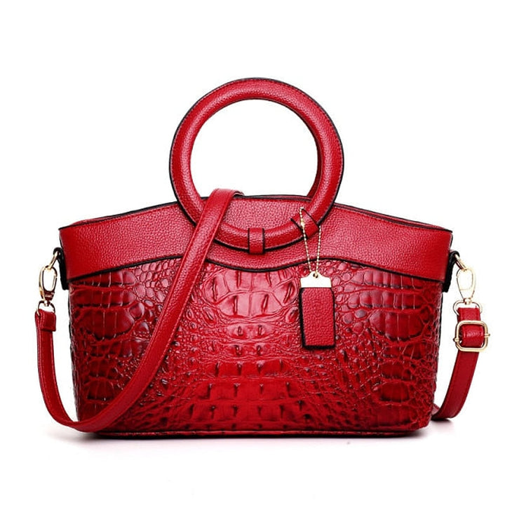 Sienna Classic Crocodile Pattern Handbag 2