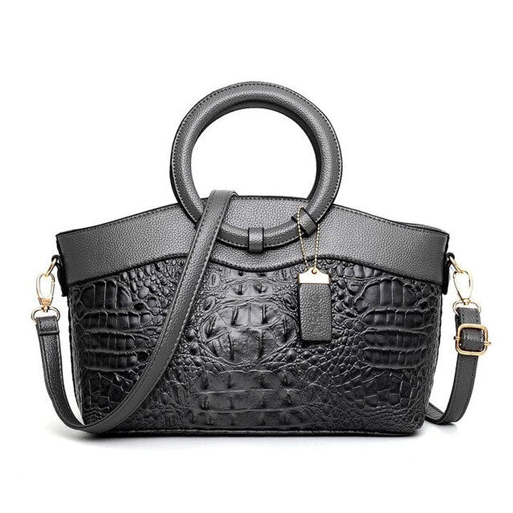 Sienna Classic Crocodile Pattern Handbag 3