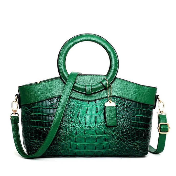 Sienna Classic Crocodile Pattern Handbag 4