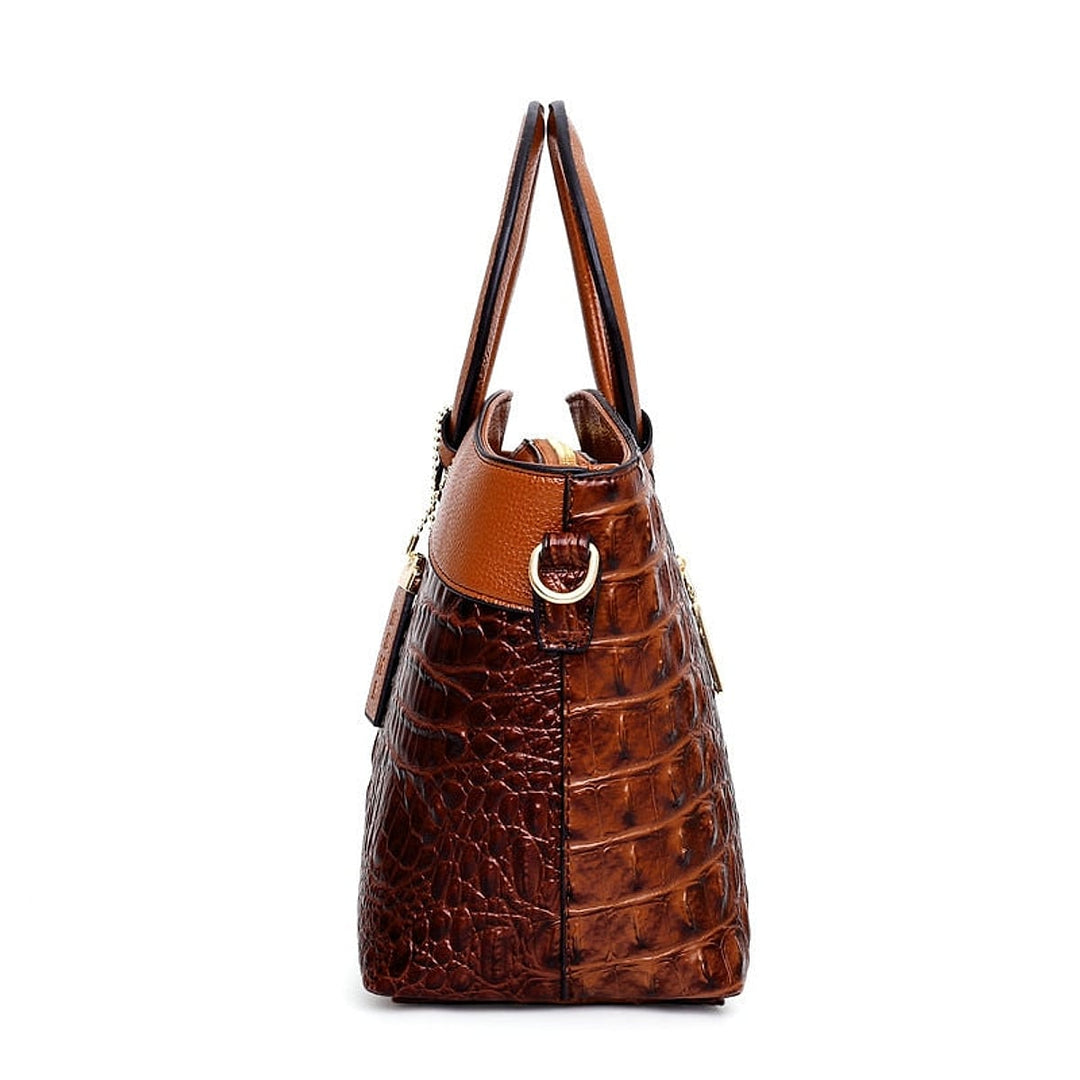 Sienna Classic Crocodile Pattern Handbag 7