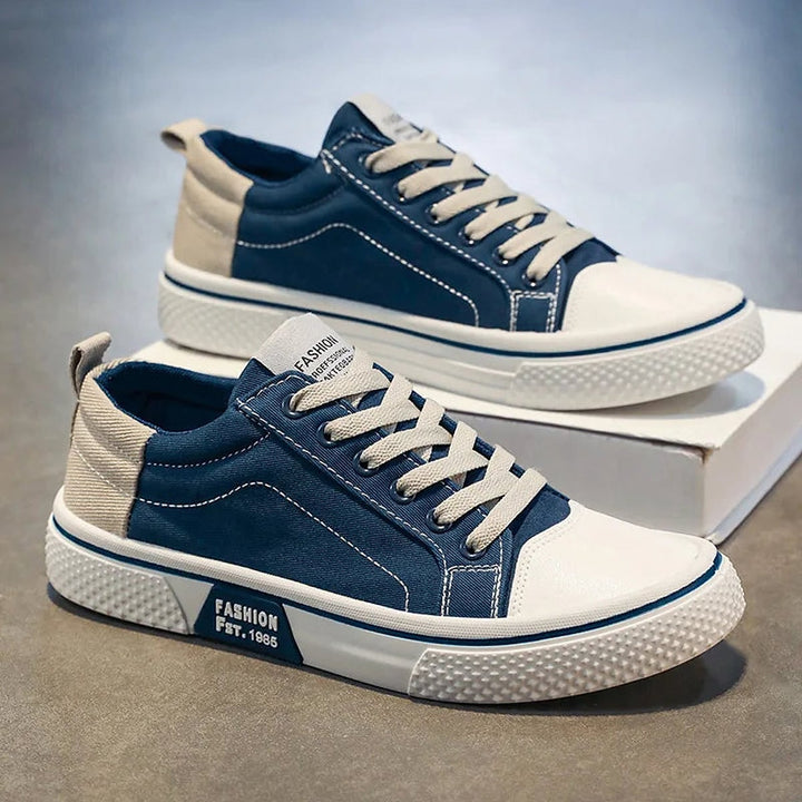 Tanner Relaxed Lace Up Canvas Shoes 1