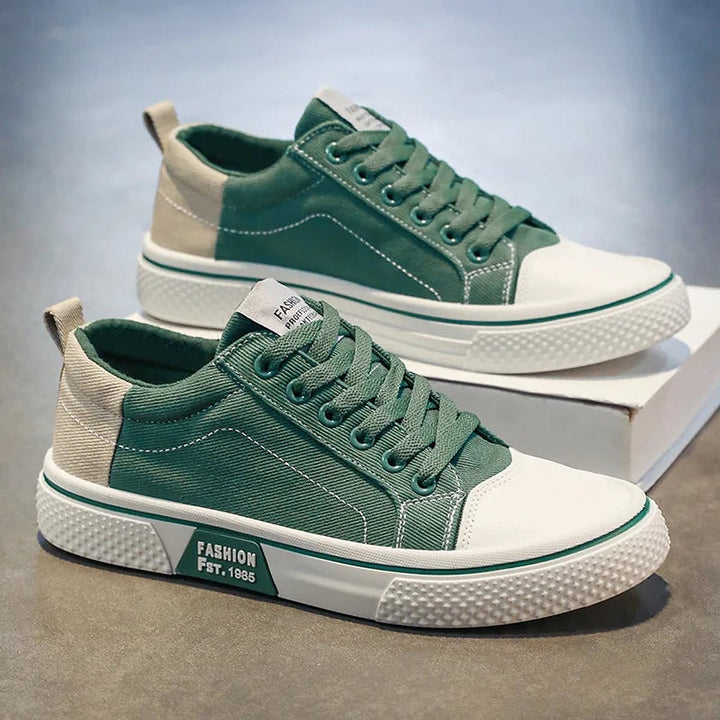 Tanner Relaxed Lace Up Canvas Shoes 2