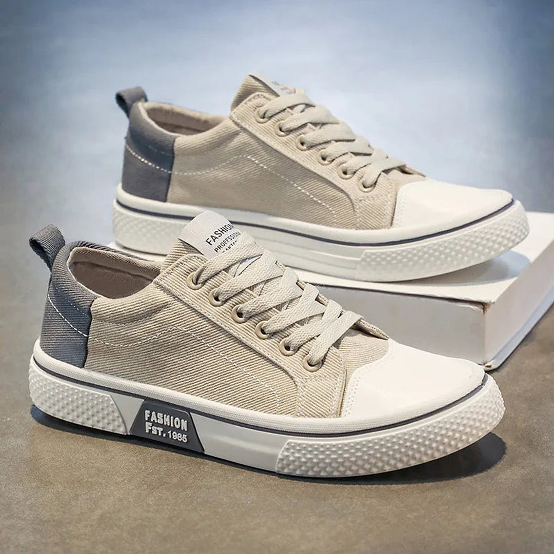 Tanner Relaxed Lace Up Canvas Shoes 3