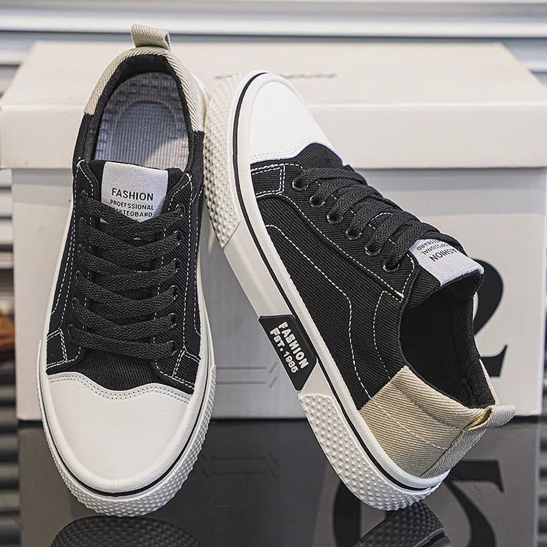 Tanner Relaxed Lace Up Canvas Shoes 4