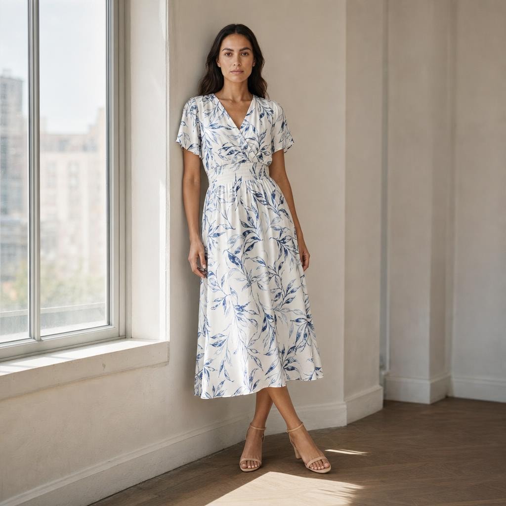 Women's Midi Dress, front view