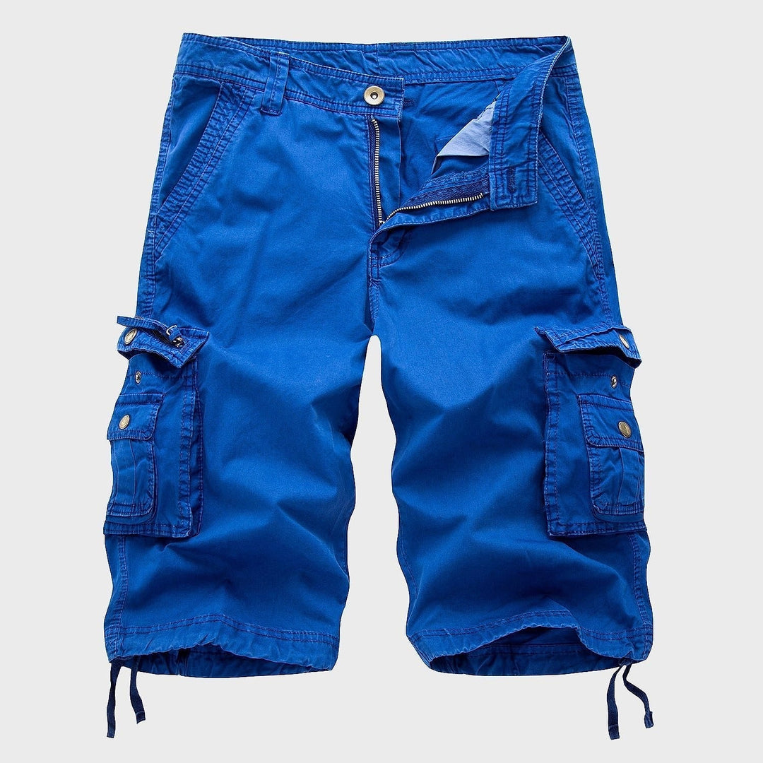 Tobin Classic Cotton Blend Cargo Shorts 5