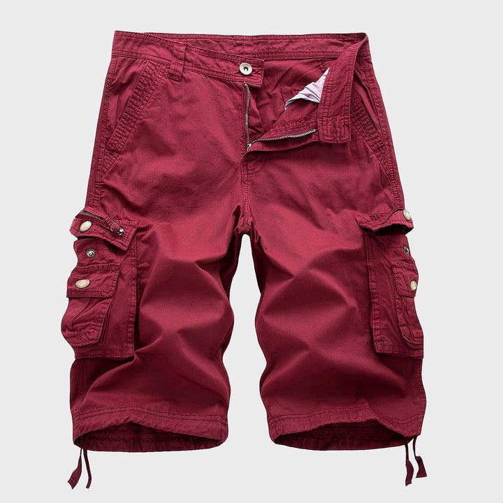 Tobin Classic Cotton Blend Cargo Shorts 6