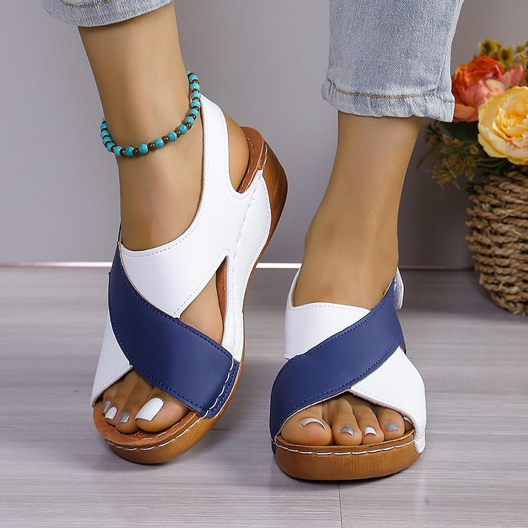 Tori Classic Open Toe Wedge Sandals 2