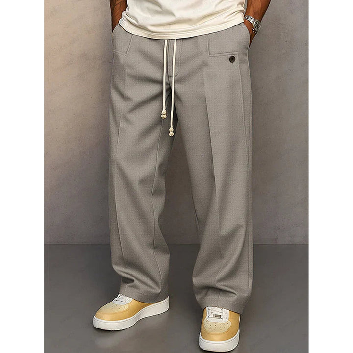 Wilbur Bold Drawstring Straight Leg Pants 1
