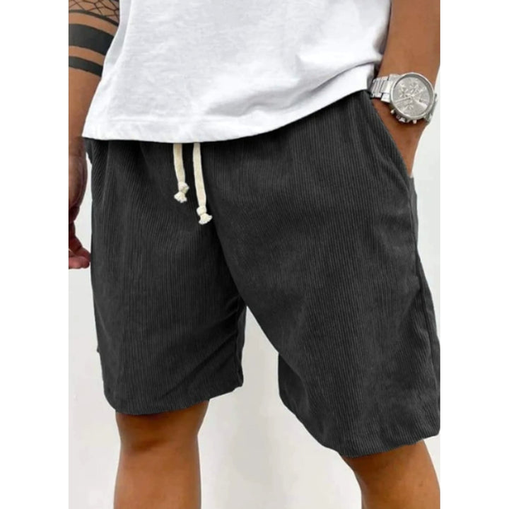 William Elegant Drawstring Casual Shorts 1