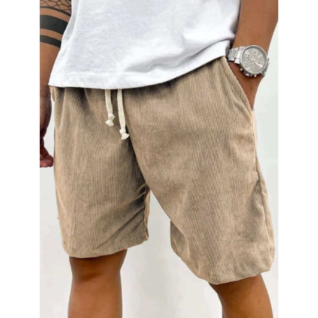 William Elegant Drawstring Casual Shorts 4